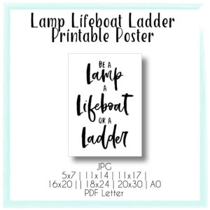 lamp lifeboat ladder poster feature graphic